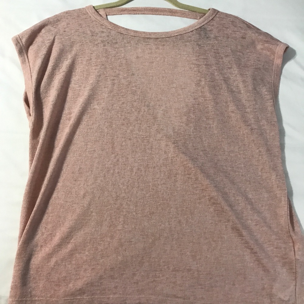 Forever 21 Pink Top w/ Low Cut Back